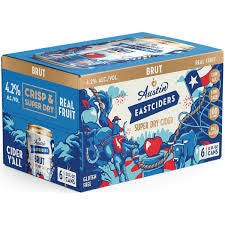 Austin Brut Super Dry Cider 6pk Cans
